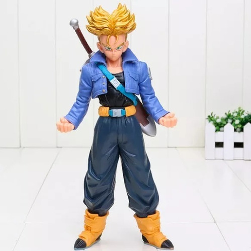 Dragon Ball Action Figure Boneco Trunks Sayajin Filho Vegeta